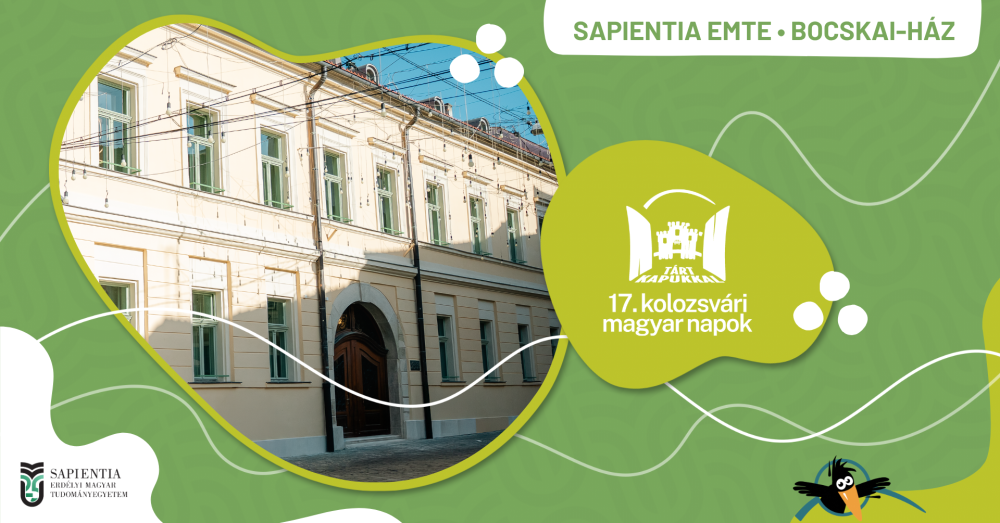 Sapientia25 – programjaink a 17. Kolozsvári Magyar Napokon