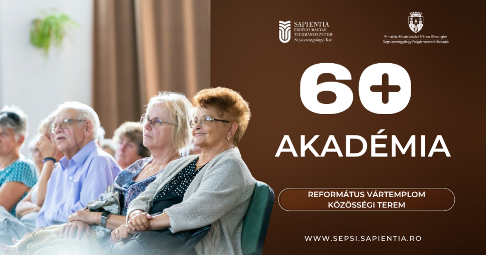 60 Plusz Akadémia – 2026 őszén is inspiráló előadásokkal várjuk az érdeklődőket