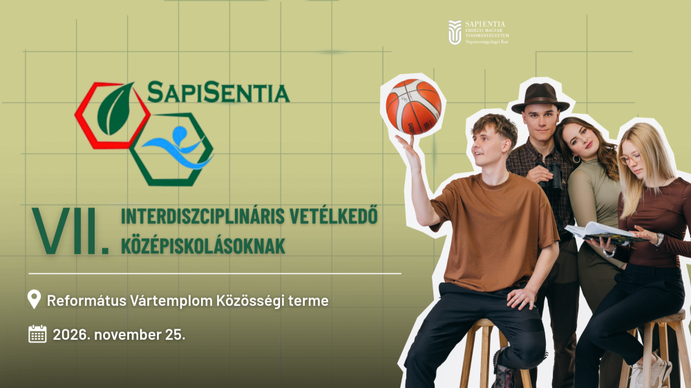 VII. SapiSentia – Felhívás
