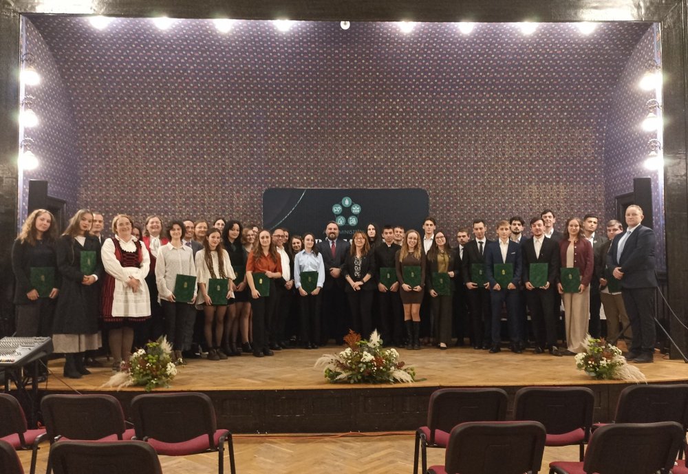 Agrárminisztériumi ösztöndíjakban részesültek a Sapientia EMTE hallgatói