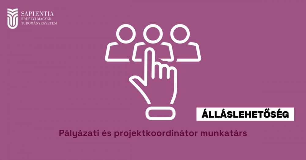 Állashirdetés: Pályázati és projektkoordinátor munkatárs