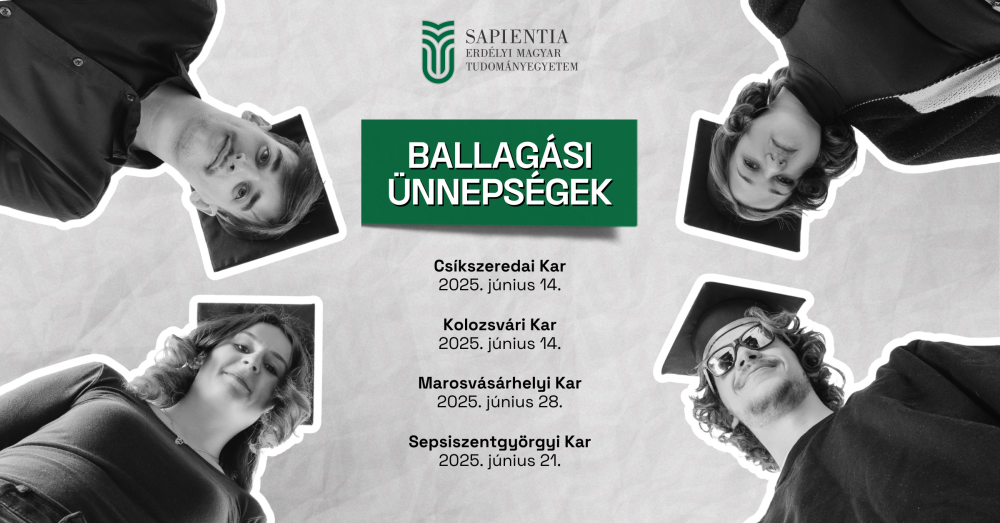 Ballagási ünnepségek a Sapientián