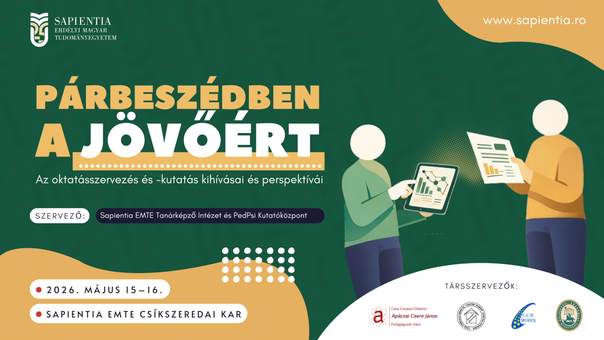 Még lehet jelentkezni a Tanárképző Intézet konferenciájára: Párbeszédben a jövőért – az oktatásszervezés és -kutatás kihívásai és perspektívái