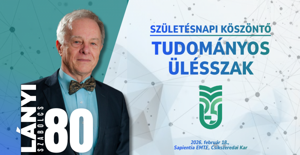 Tudományos ülésszak dr. Lányi Szabolcs professor emeritusunk 80. születésnapjára