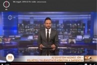 A Sapientia felvételi körútról az M1-es csatornán