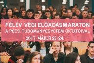 Félév végi tudománynépszerűsítő előadássorozat a Sapientián