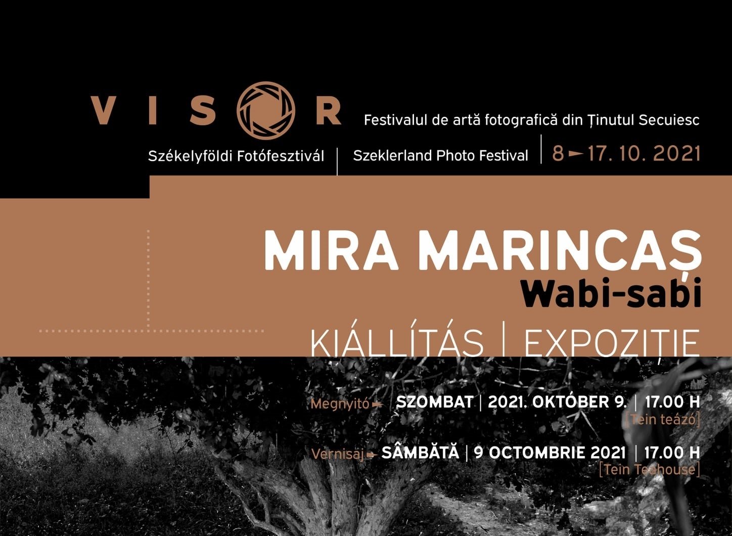 Wabi-sabi címmel nyílt kiállítása dr. Mira Marincaș kolozsvári oktatónknak a Visor Székelyföldi Fotófesztiválon