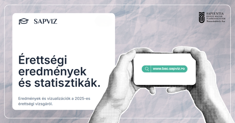 Sapviz – a 2025-ös érettségieredményekről készítettek kimutatást hallgatóink